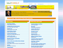 Tablet Screenshot of idealfamily.com